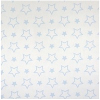 Stofferia Stoff Dekostoff Twill Somnis E Azul, Breite 280 cm, Meterware blau