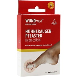 WUNDmed® Hühneraugen-Pflaster Comfort transparent 6 Pflaster/Packung