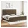 vidaXL Bettgestell 200 x 200 cm Dunkelbraun