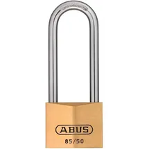ABUS Zylindervorhangschloss 85/50HB80 gl Schlosskörper-B.50mm MS gl.2726