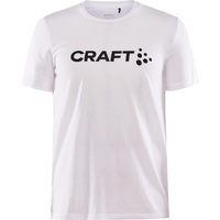 Craft Craft, Herren, Shirt, Community Logo SS Tee M, Weiss, (3XL)