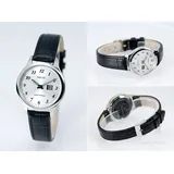 Damen Funk Armbanduhr Junghans-Uhrwerk Funkuhr Armbanduhr Leder Uhr 964.4707.79