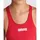 Arena Team Tech Solid Badeanzug Mädchen Swim-Tech Einfarbig - Red / White - 6-7 Jahre