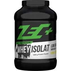 Zec+ Whey Isolat Protein/ Eiweiß Shake Vanille 1000g 1 KG