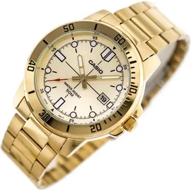 Casio Analog MTP-VD01G-9EVUDF (A1368) - Creme/Gold