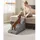 Songmics Hundetreppe 2/3/4/5 Stufen Grau 58 cm