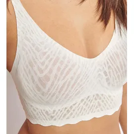 SLOGGI ZERO Feel Bliss Bralette Weiß Large Damen