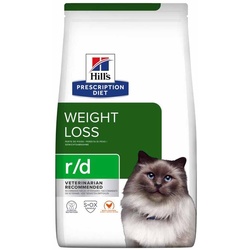 Hills Prescription Diet r/d Weight Reduction Trockenfutter Katze 1,5 k