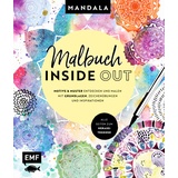 Edition Michael Fischer Malbuch Inside Out: Watercolor Mandala