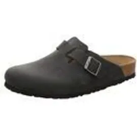 Birkenstock Boston Nubukleder geölt Damen schwarz 40 EU