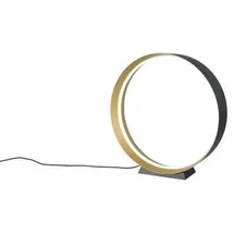 Musterring Loop Schwarz-Gold 2 St.