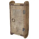 Chic Antique Hängeschrank Wandschrank 15 x 9 x 32 cm Braun