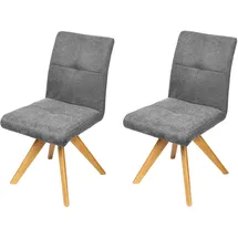 Home Affaire Drehstuhl Ida Polyester grau