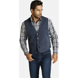 Funktionsweste JAN VANDERSTORM "Weste TORELL", Herren, Gr. 74, blau, Obermaterial: 100% Baumwolle CO., Westen Funktionsweste