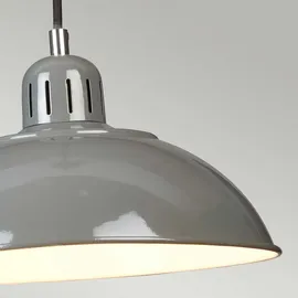 Elstead Lighting Franklin 1-flammig 30 cm grau