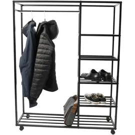 m2 Andorra2 Kleiderständer 110x140x35 schwarz