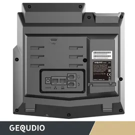 GEQUDIO GX5+ IP-Telefon Set mit Netzteil Telefon Schwarz