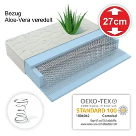 Matratzen Perfekt Federkernmatratze Smaragd Federkern 27cm hoch