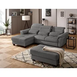 Home Affaire Hocker Solvei grau 104 x 45 x 72 cm