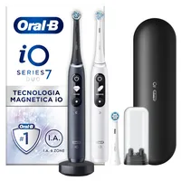 Oral-B iO Series 7 Duo Set schwarz/weiß + Reiseetui