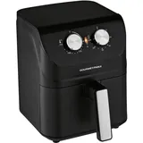 GOURMETmaxx Heißluftfritteuse 4 L schwarz
