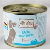 MjAMjAM Junior 200g Dose Hundenassfutter 6 x 200 g - saftiges Hühnchen mit Ei