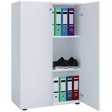 VCM my office Aktenschrank XL 913933 weiß 2 Fachböden 70,0 x 39,0 x 110,0 cm
