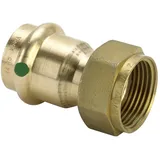 Viega Sanpress 2263 Verschraubung 15 mm x G 1/2 flachdichtend