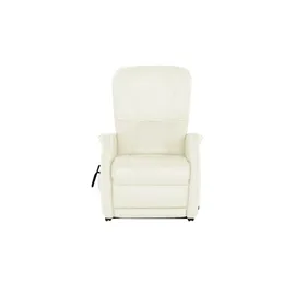 HIMOLLA Fernsehsessel 7568 Leder 83 x 114 x 93 cm Creme mit Relax-Funktion