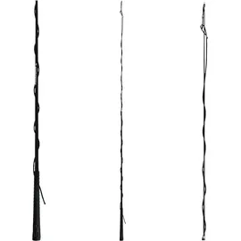 Waldhausen Teleskop-Longierpeitsche 300 cm Schwarz