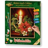 Schipper 609240827 - Malen nach Zahlen, Weihnachten, 24 x 30 cm