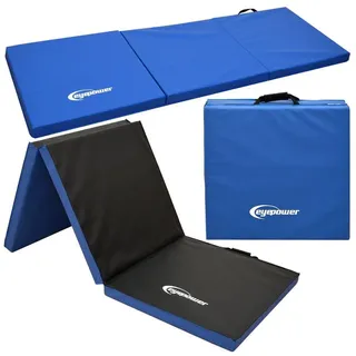 Eyepower Xl Gymnastikmatte 190x60x5cm - Faltbare Turnmatte