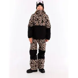 Protest Leopart Jacke Skijacke Beige 152