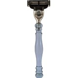 Hans Baier Exclusive Nassrasierer Rasierer Gillette Mach3, Griff aquamarin