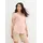 bonprix Stillshirt (Packung, 2-tlg) figurumspielende Passform, mit Wickelschnitt grau|rosa M (40/42)