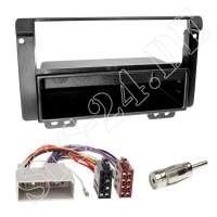 Autoradio 1-DIN Einbauset Radioblende+Adapterkabel Einbauset Land Rover Freel...