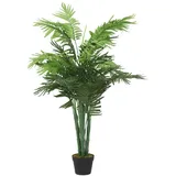 vidaXL Palme Künstlich 28 Blätter 120 cm Grün