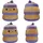 Squishmallows Heidelbeer-Pfannkuchen 19 cm