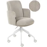 Beliani Dryden Cord Taupe