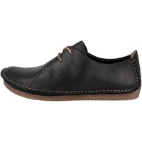 CLARKS Damen Schnürschuhe, Schwarz