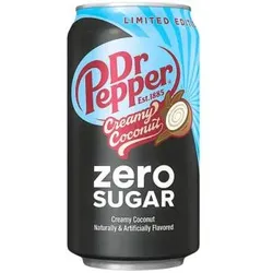 Dr. Pepper Creamy Coconut Zero Sugar 355ml