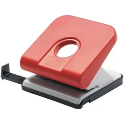 NOVUS Locher Master Metall/Kunststoff 2,5mm 25 Blatt rot
