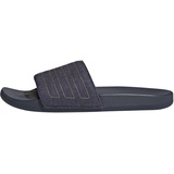 adidas Unisex Adilette Comfort Slide Sandal, Shadow Navy Preloved Yellow Shadow Navy, 39