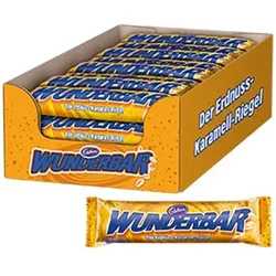 Cadbury Wunderbar Peanut-Butter Schokoriegel 24 x 49 g (1,17 kg)
