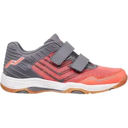 PRO TOUCH Kinder Volleyballschuhe Hallenschuhe, GREY/ RED LIGHT, 28