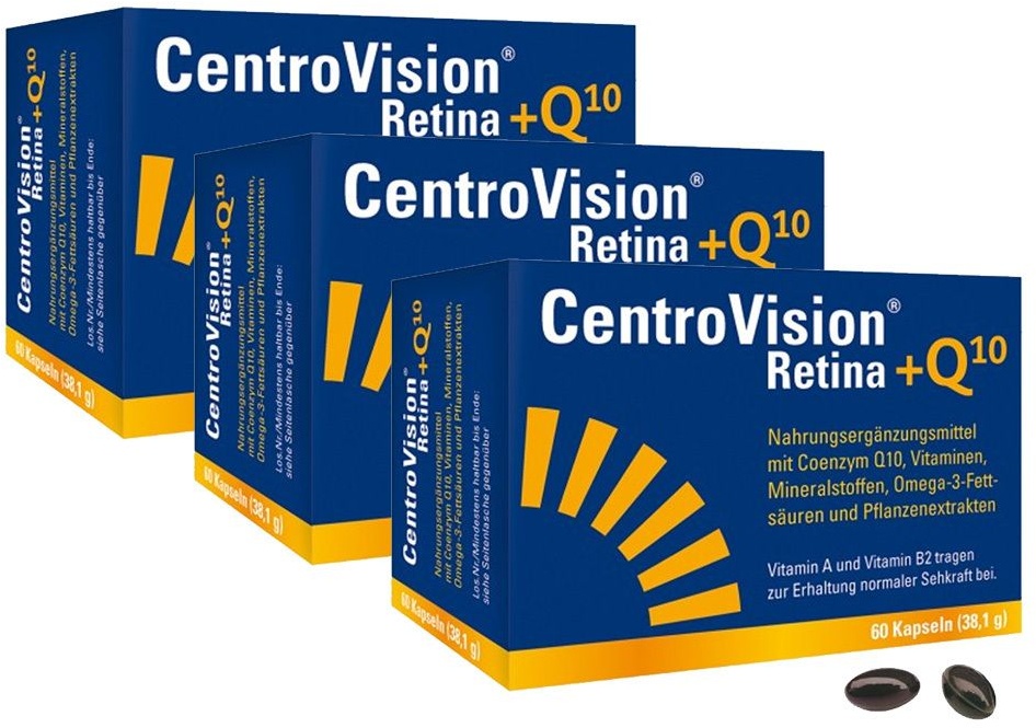 Centrovision® Retina + Q10 Kapseln, 180 ST