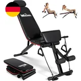 Hantelbank Klappbar & Verstellbar – Multifunktionale Fitnessbank Für Zuhause - 7
