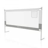 Juskys Baby Bettgitter Jaron - höhenverstellbar, kombinierbar & - Grau