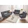 exxpo - sofa fashion Sessel Scandi Mikrofaser 87 x 92 x 92 cm Grau