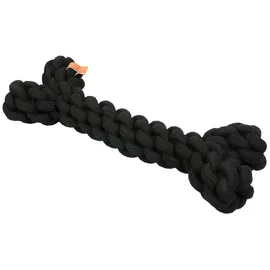 D&D Dente Baumwoll-Tau für Hunde Schwarz